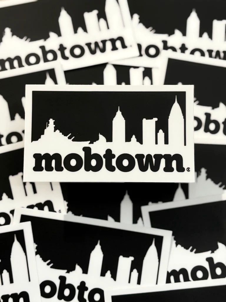 mobtown® skyline sticker