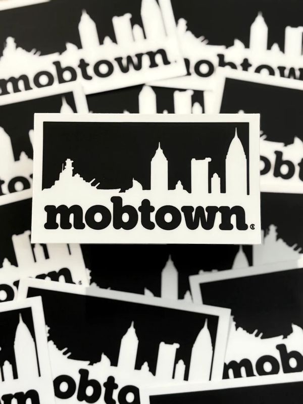 mobtown® skyline sticker