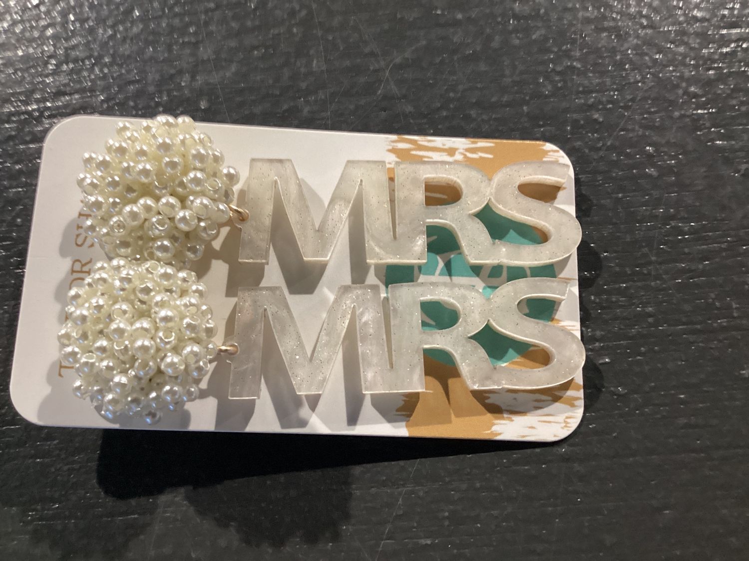 MRS Shimmer-Pearl Top