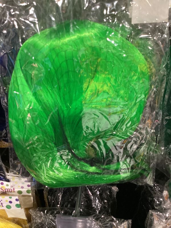 Neon Green Bob Wig (Each)