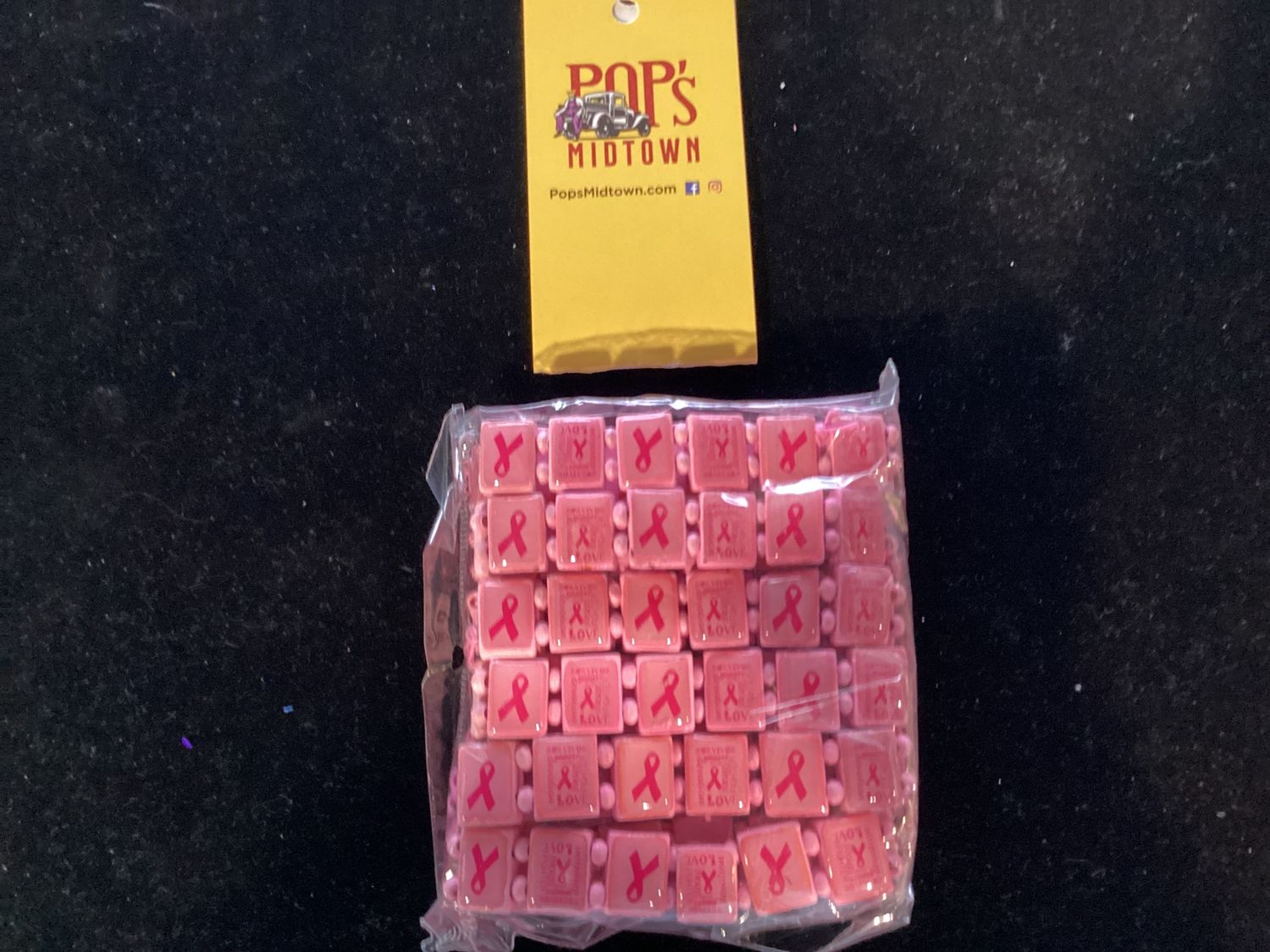 Pink Ribbon Bracelet (Dozen)