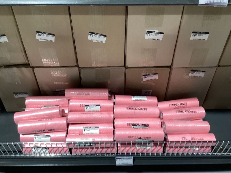 Pink Serpentine Streamers Case (50 ct)