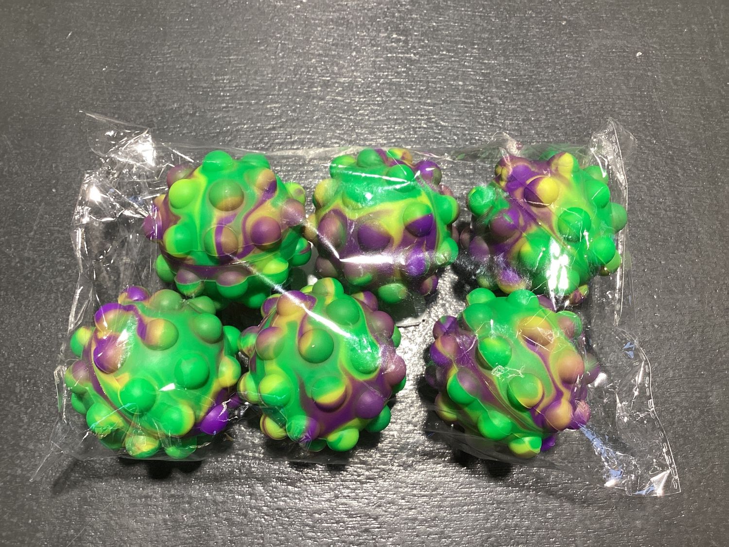 Pop It Fidget Ball (Pack of 6)