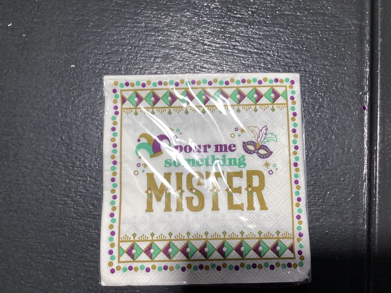 Pour Me Something Mister Cocktail Napkins (Pack)
