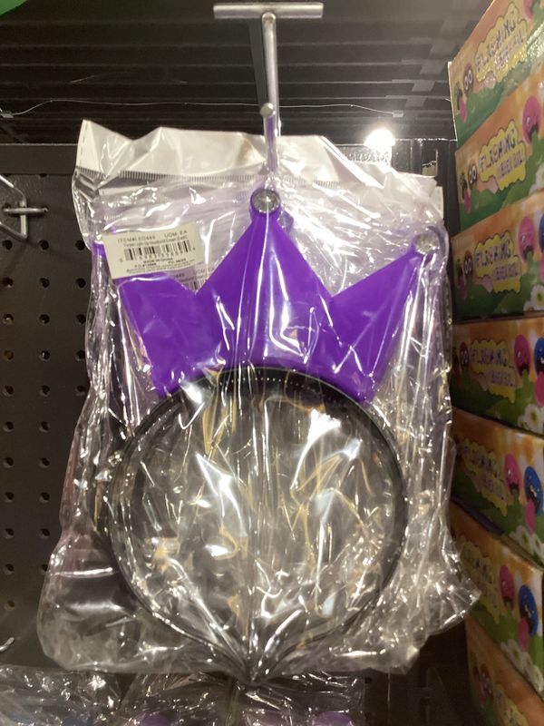 Purple Light-Up Headband Crown (Each)