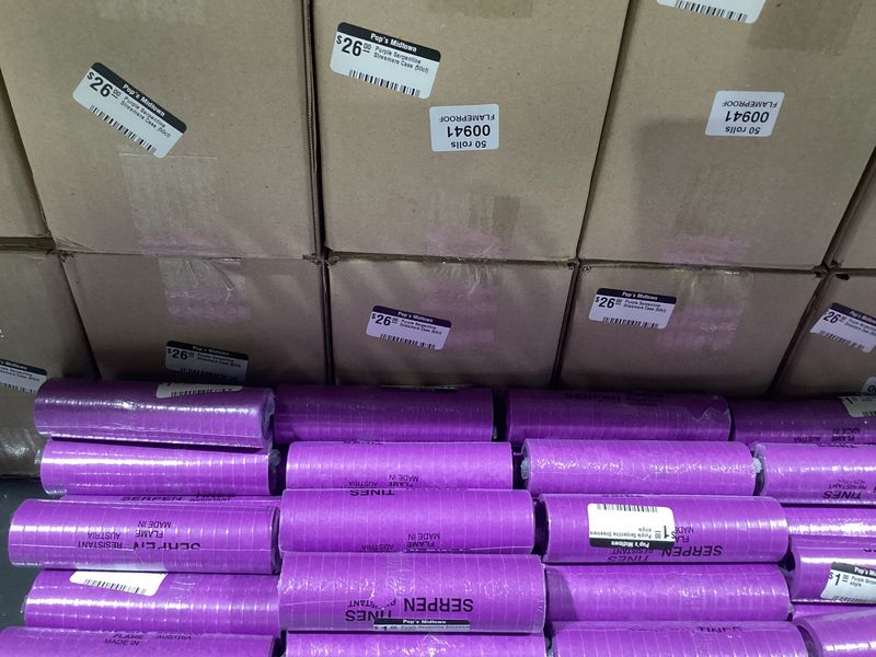 Purple Serpentine Streamers Case (50ct)