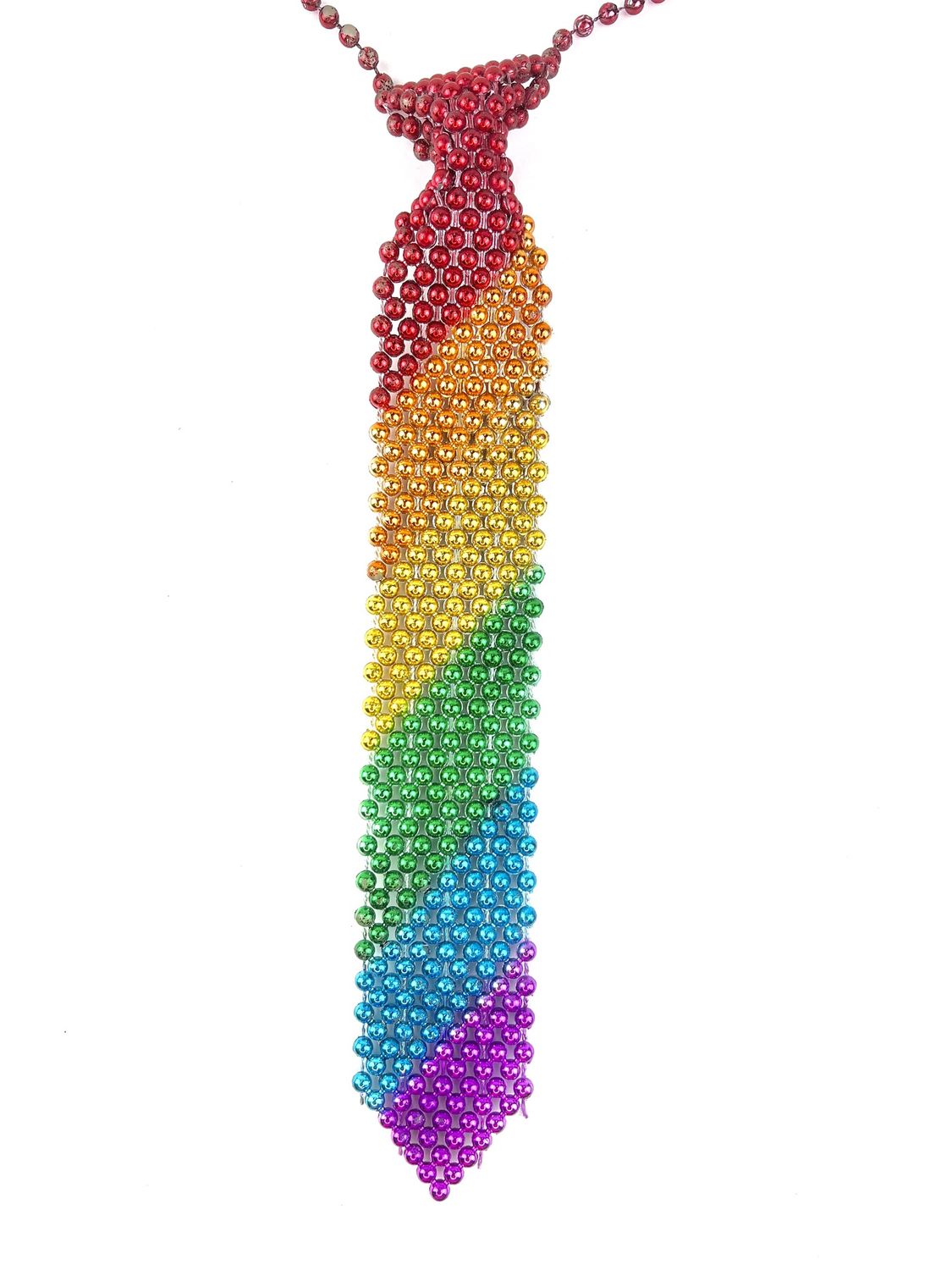 Rainbow Beaded Tie (Dozen)