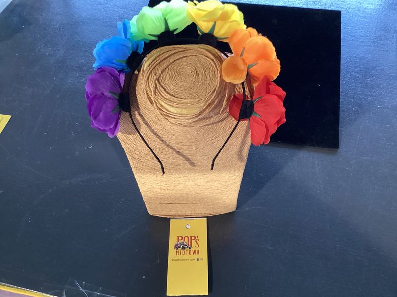 Rainbow Flower Headband (Each)