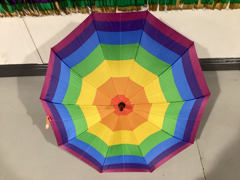 Rainbow Umbrella 21.5&quot; (Each)