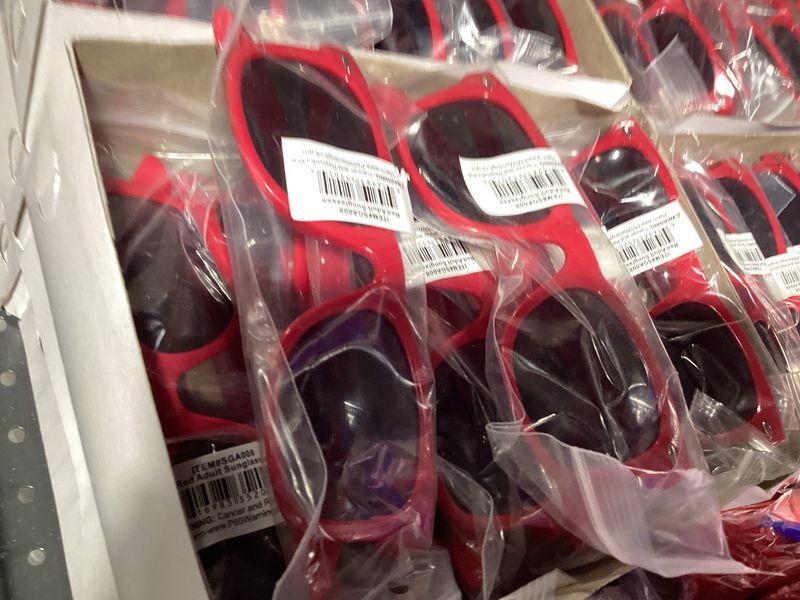 Red Adult Sunglasses (Each)