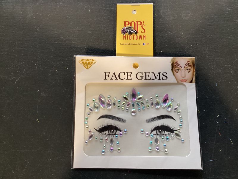 Rainbow Face Sticker (Each)