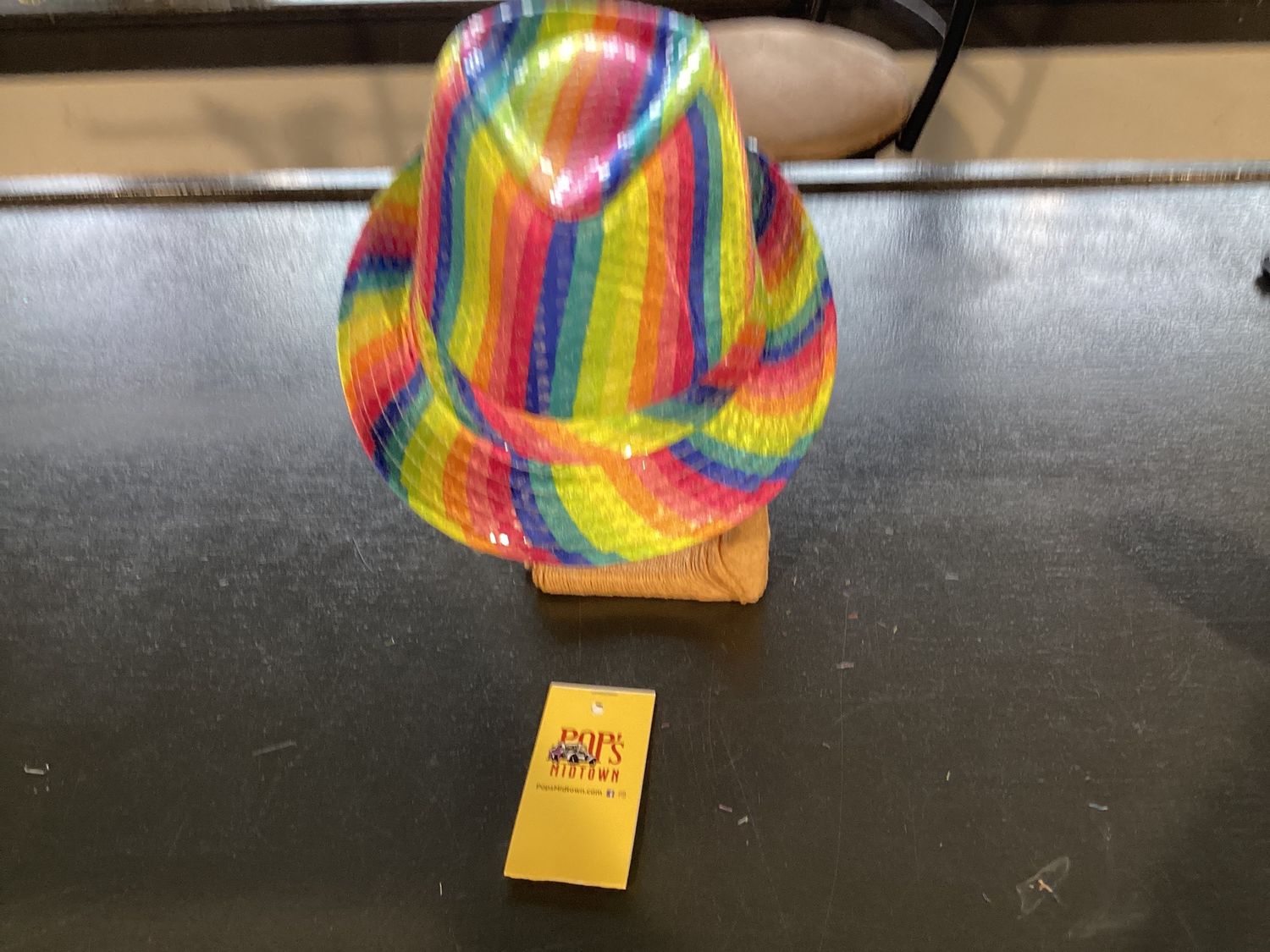 Rainbow Sequin Fedora (Each)
