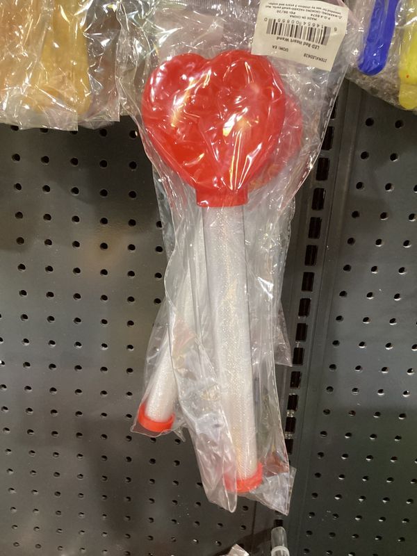 Red Heart LED Tube Wand (Each)