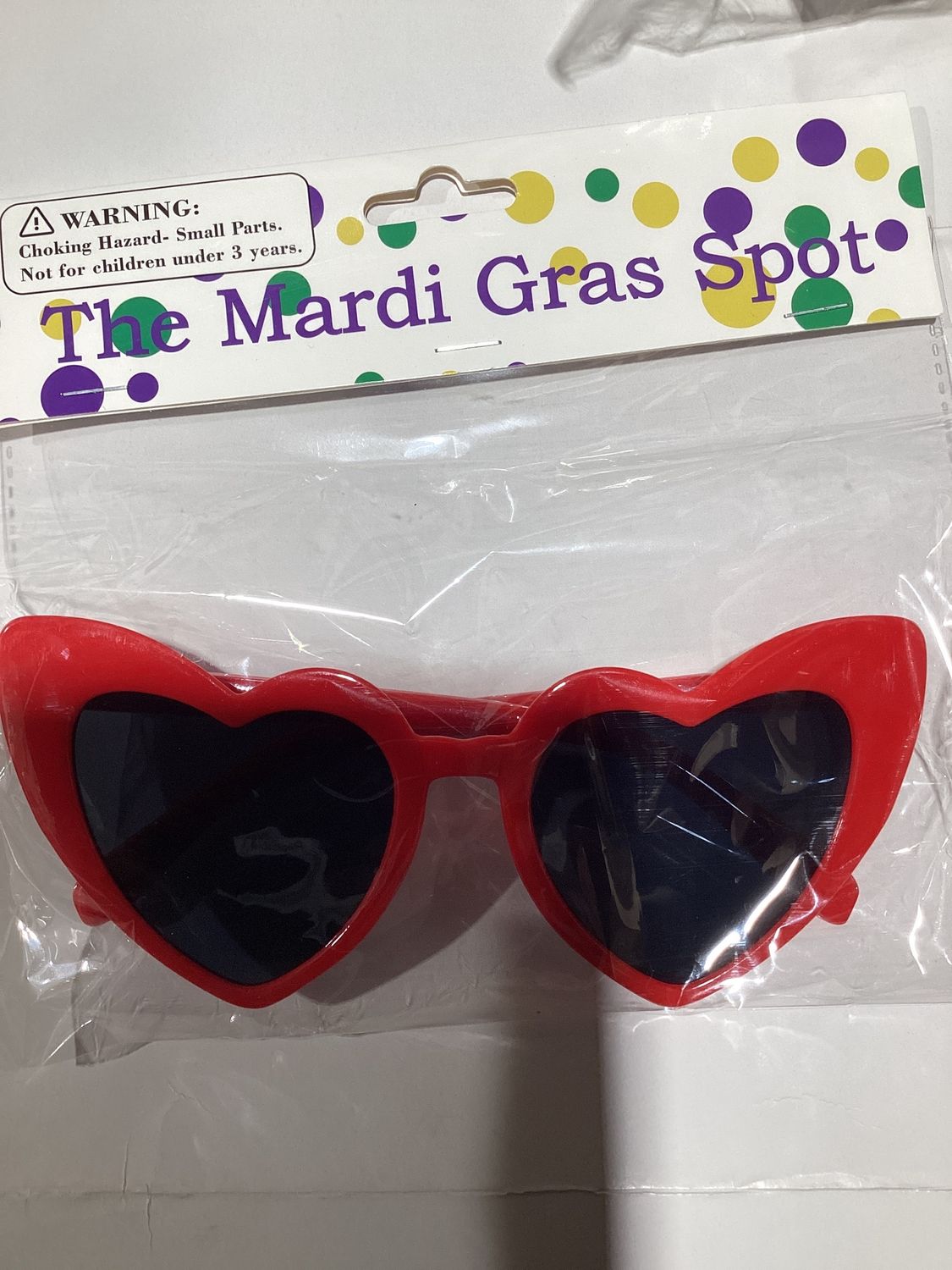 Red Heart Cat-Eye Sunglasses (Each)