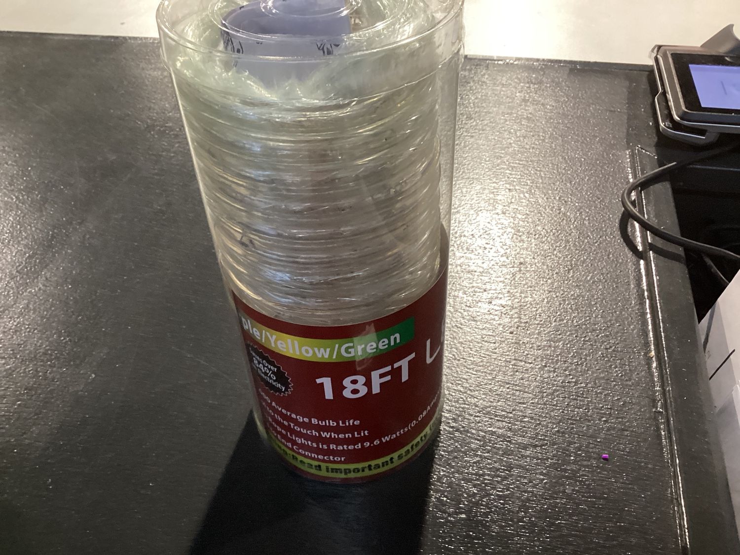 Rope Lights Purple, Green and Gold (Each)