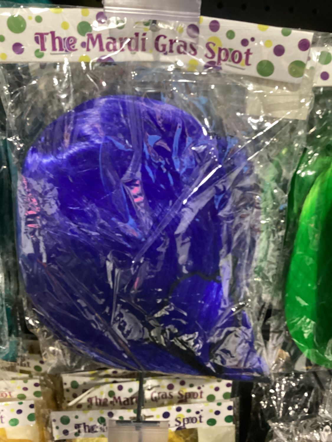 Royal Blue Bob Wig (Each)