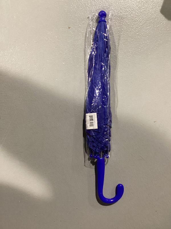 Royal Blue Umbrella with Ruffle 14.5&quot; (Each)