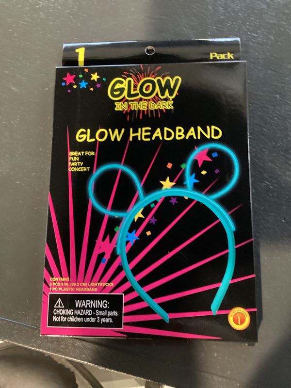 Royal Blue Glow Headband (Each)