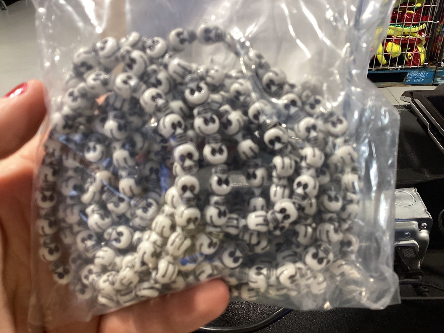 Skull Bead Bracelet (Dozen)