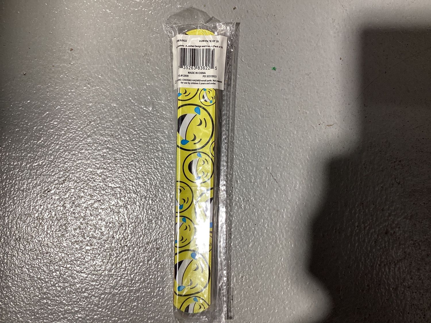 Slap Bracelets - Assorted Design and Colors (Pack of 25)