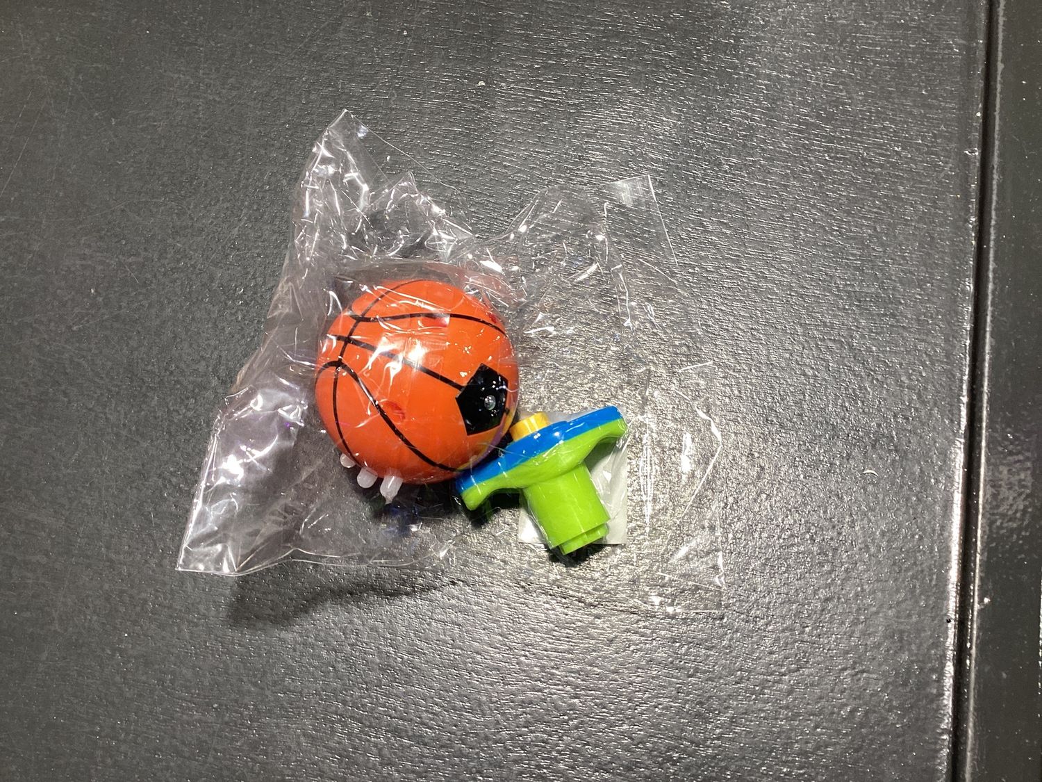 Spinning Top Basketball with LED Lights &amp; Music (Each)