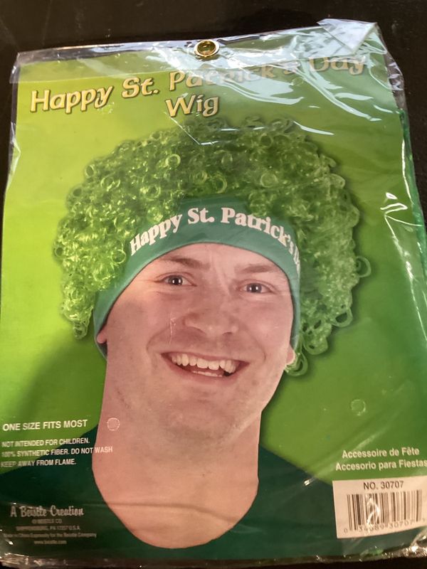 St. Patrick's Day Wig (Each)