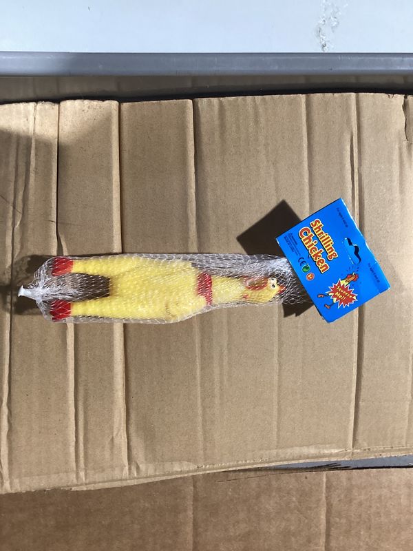 Vinyl Shrilling Chicken 6&quot; (Each)