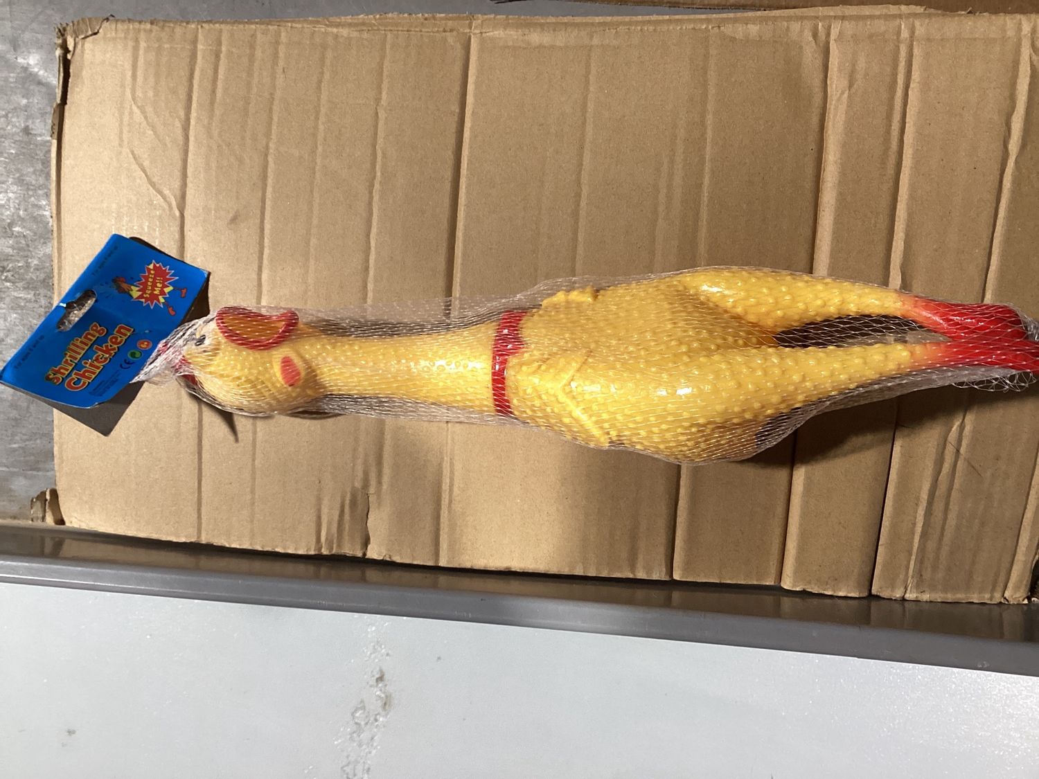 Vinyl Shrilling Chicken 15" (Each)