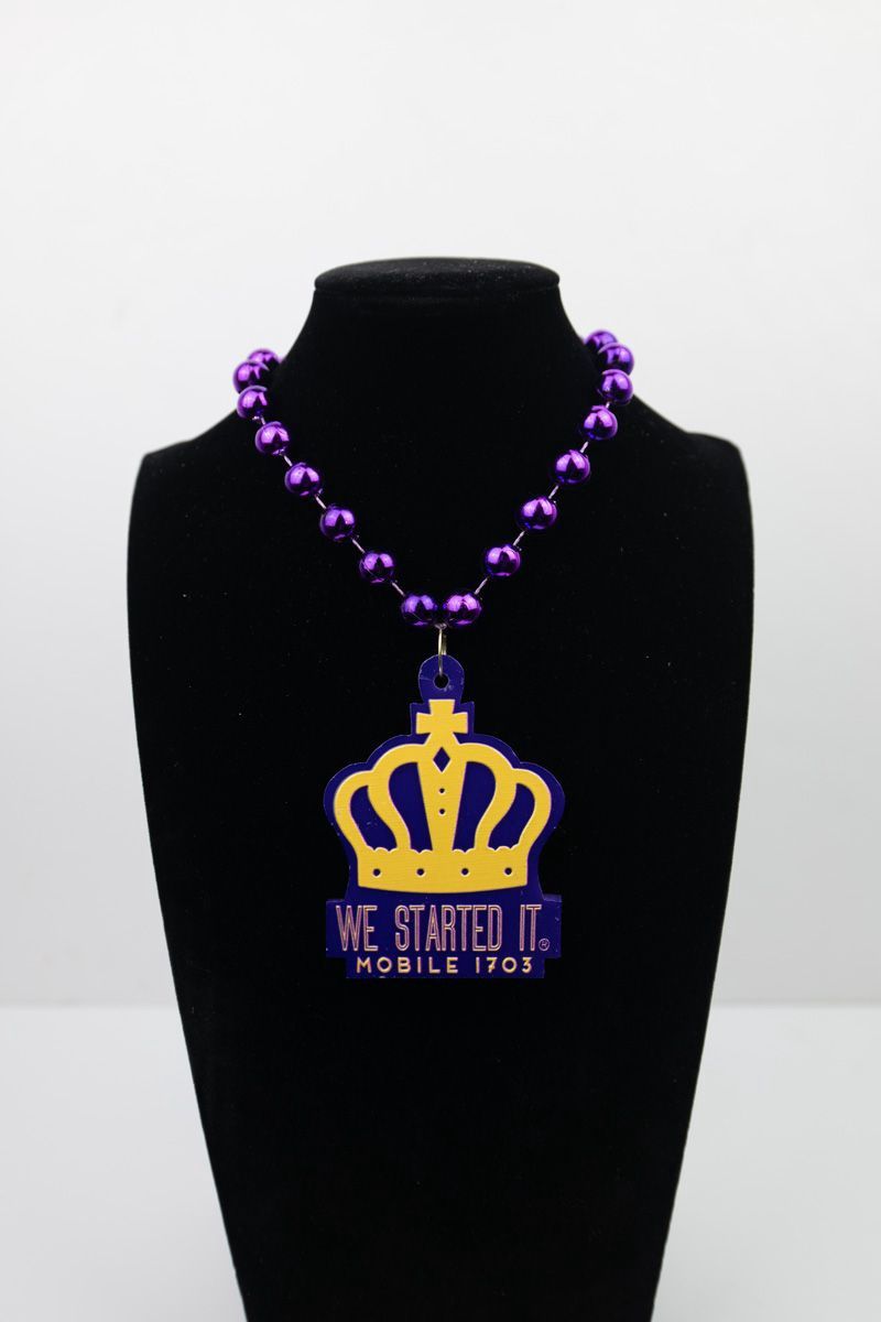 We Started It® Mardi Gras Beads - Dozen
