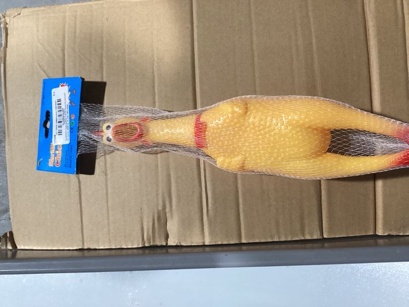 Vinyl Shrilling Chicken 12&quot; (Each)