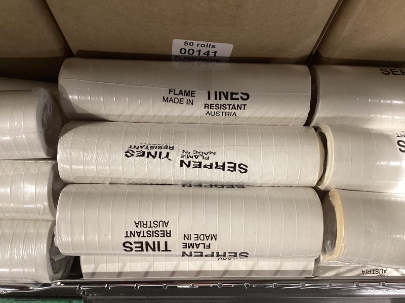 White Serpentine Streamers single