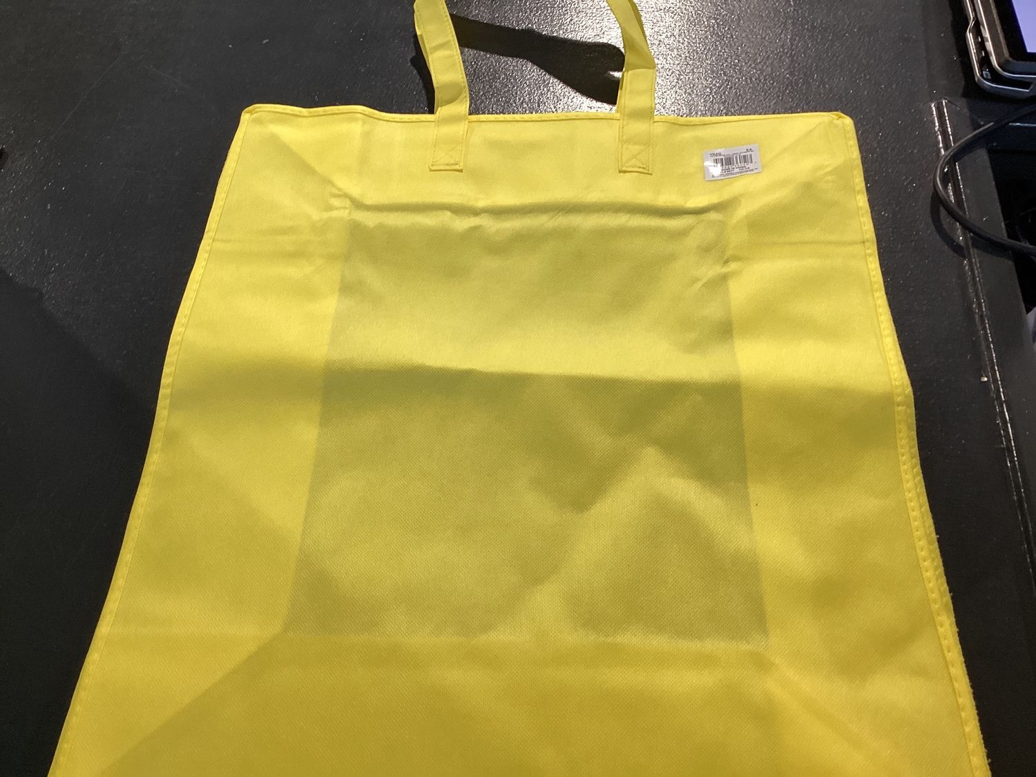 Yellow Zipper Bag 18" x 20" (Each)
