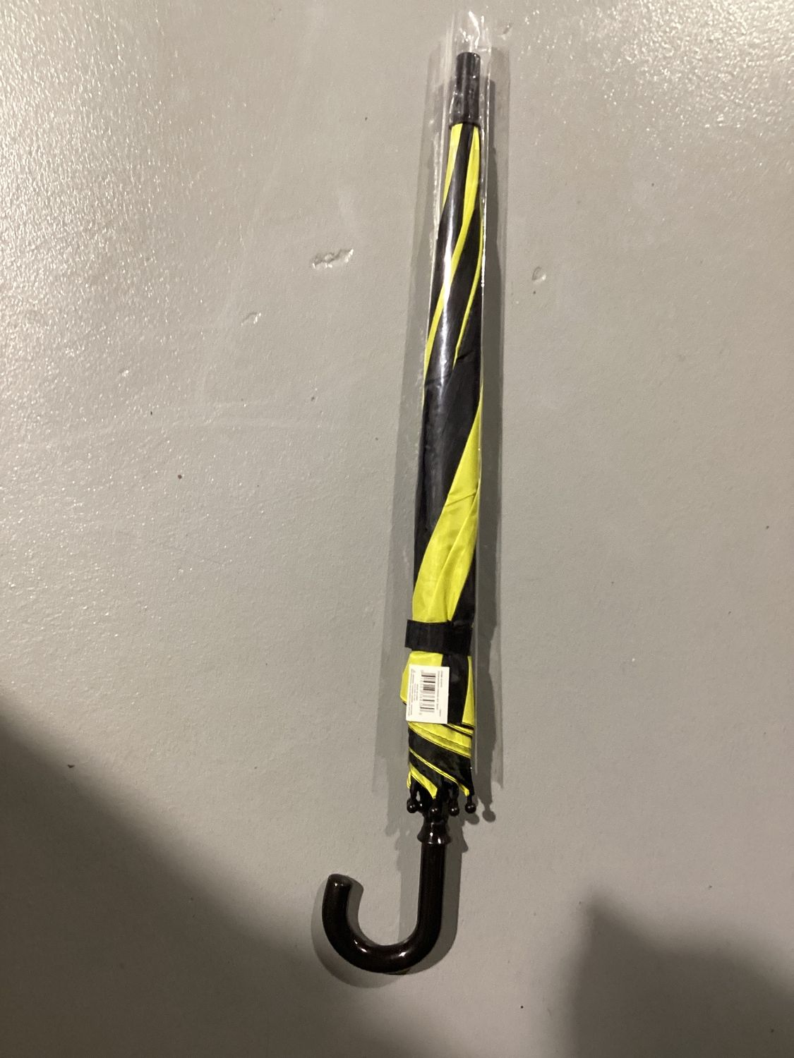 Yellow and Black Umbrella 19.5" (Each)