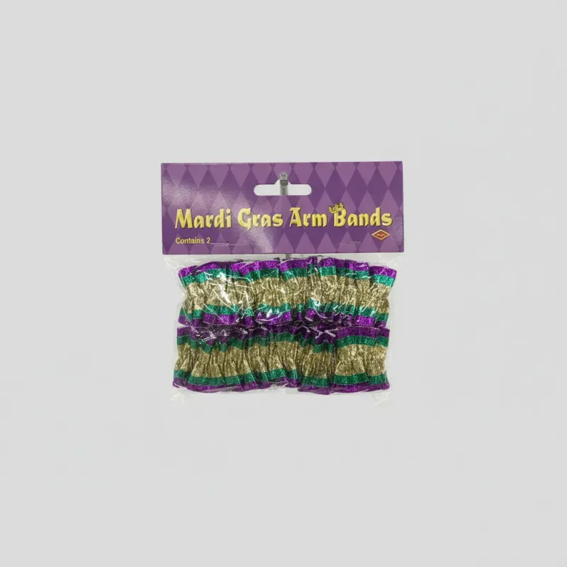 Mardi Gras Arm Band (Each)