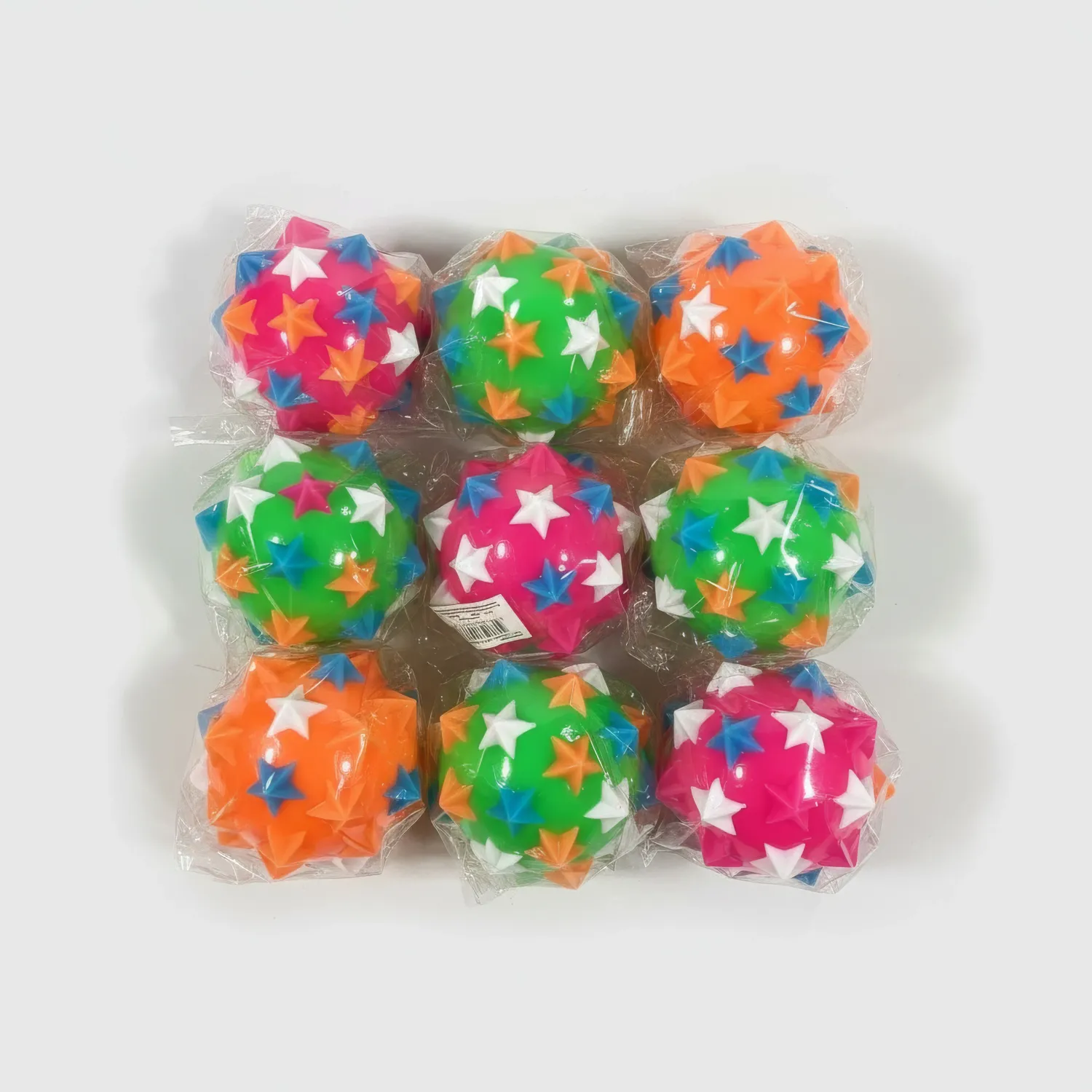 3.5" Knobby Ball with Stars (Each)