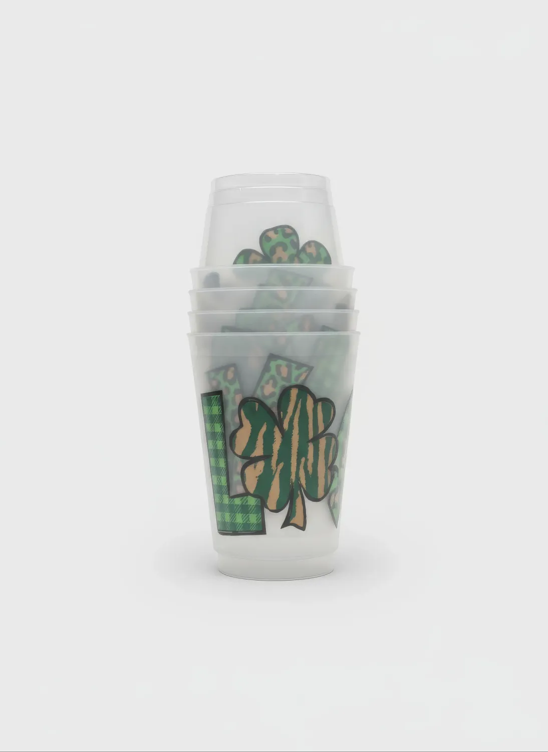 16oz "Lucky" Frost Flex Cup (Sleeve of 25)