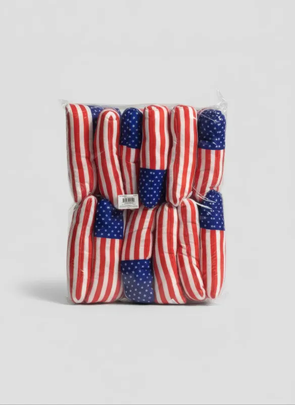 10" Plush Flag Pillow (Dozen)
