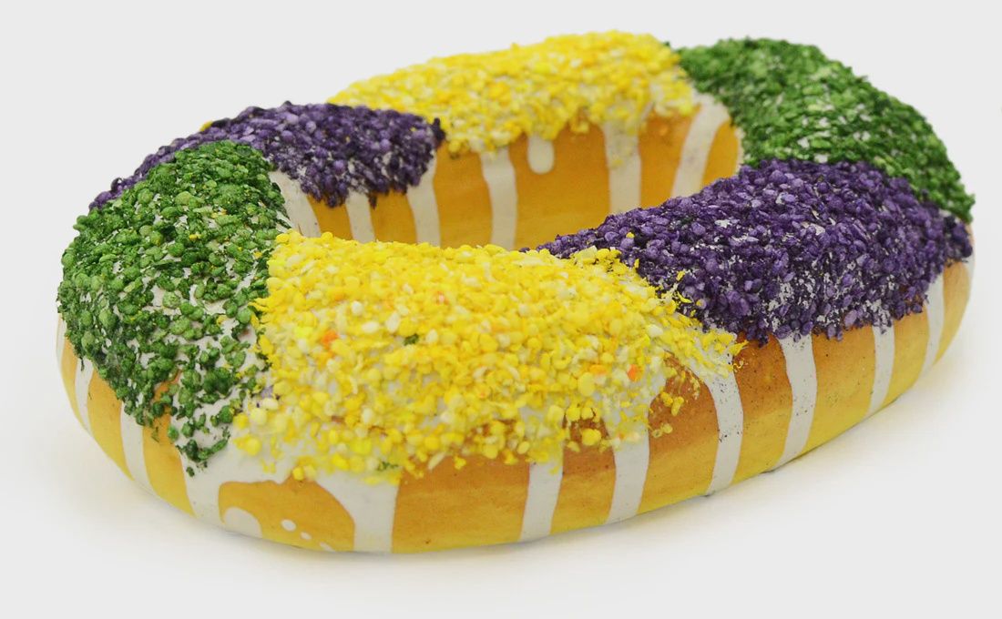 4.75" Styrofoam King Cake Decoration