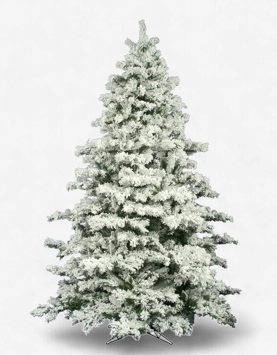 10ft Balsam Flocked