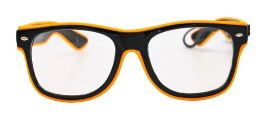 El Wire Yellow Square Sunglasses (Each)