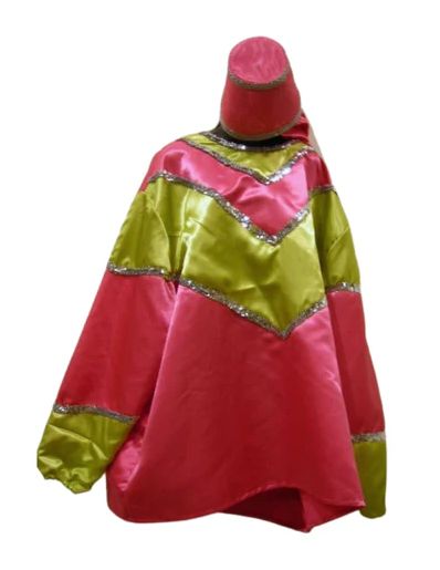#15 - Hot Pink Costume with Green Trim - Child's Size (Each)