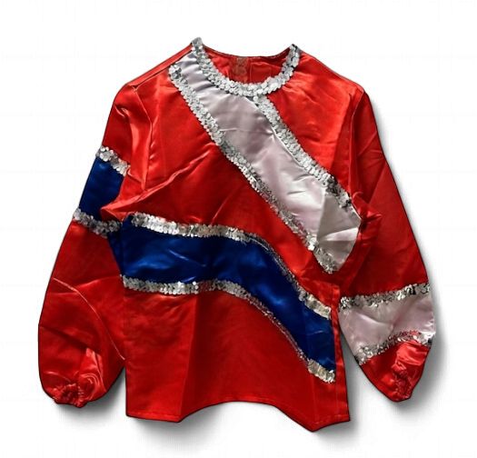 #13 - Red Costume with Blue and White Trim - Child's Size (Each)