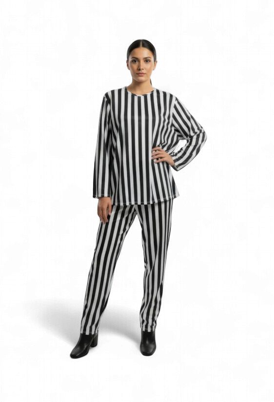 #18 - Jail House Prisoner Costume - XX-Large (Each)