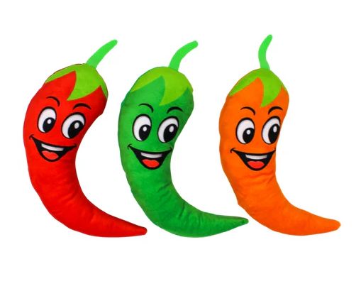 10" Plush Chili - Assorted Colors (Each)