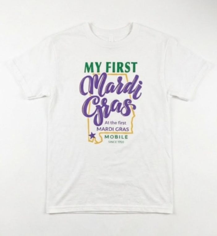 Baby My First Mardi Gras Tee