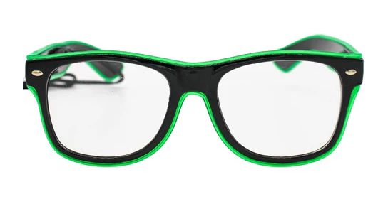 El Wire Green Square Sunglasses (Each)