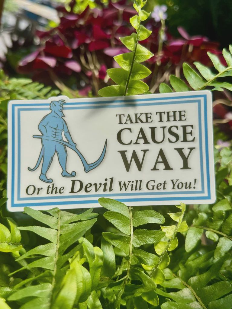 Take the Causeway Sticker
