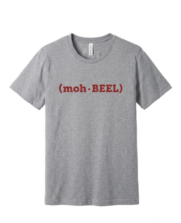 (moh-BEEL)- Heather Grey