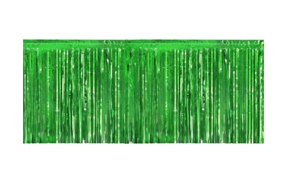 10' x 15" Green Fringe (Each)