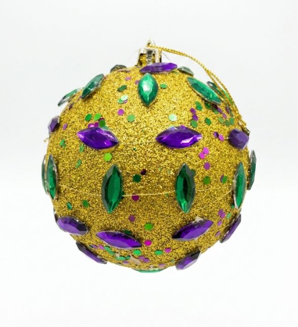 10CM Foam Ornament with Beads (Each)